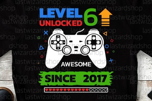Birthday Boy Gamer Level 6 SVG: A Designer's Take