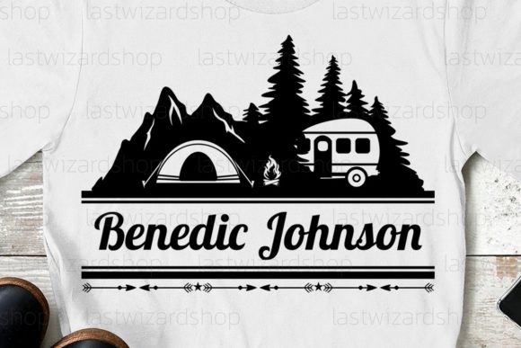 Camping Name Label SVG: A Designer's Field Test
