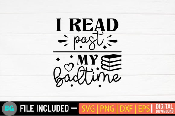 I Read Past My Bedtime: A Designer's Take on This Reading SVG