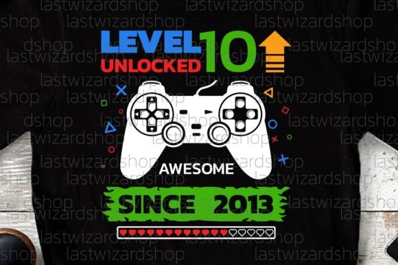 Level 10 Unlocked: A Designer's Take on Gamer Birthday SVGs