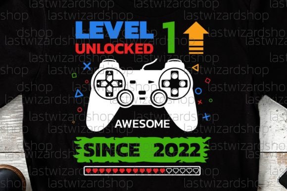 Review: Birthday Boy Gamer Level 1 Svg, Unlocked