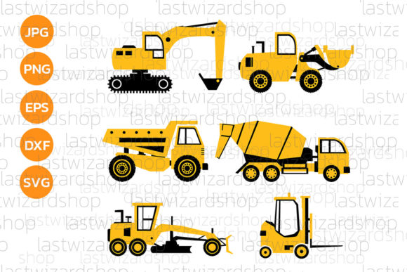 Review: Construction Truck, Excavator SVG Bundle for Embroidery