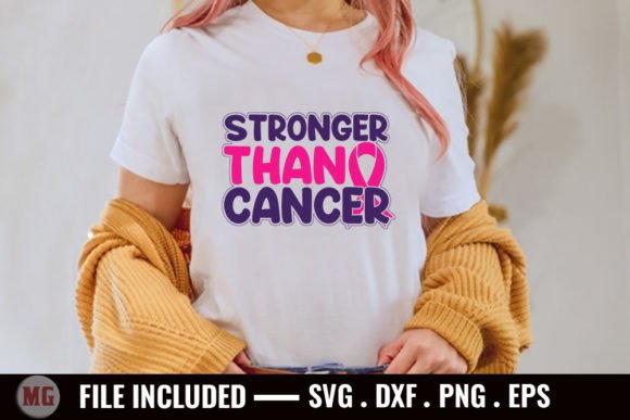 Review: Stronger Than Cancer Breast Cancer SVG for Embroidery