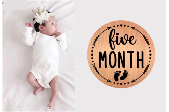 Reviewing the Five Month Baby Milestone SVG for Real Projects