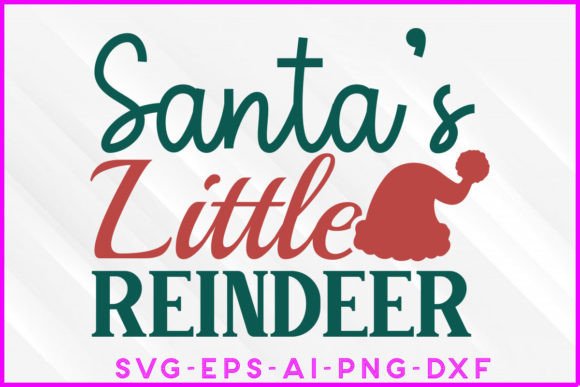 Santa's Little Reindeer SVG: A Designer's Review